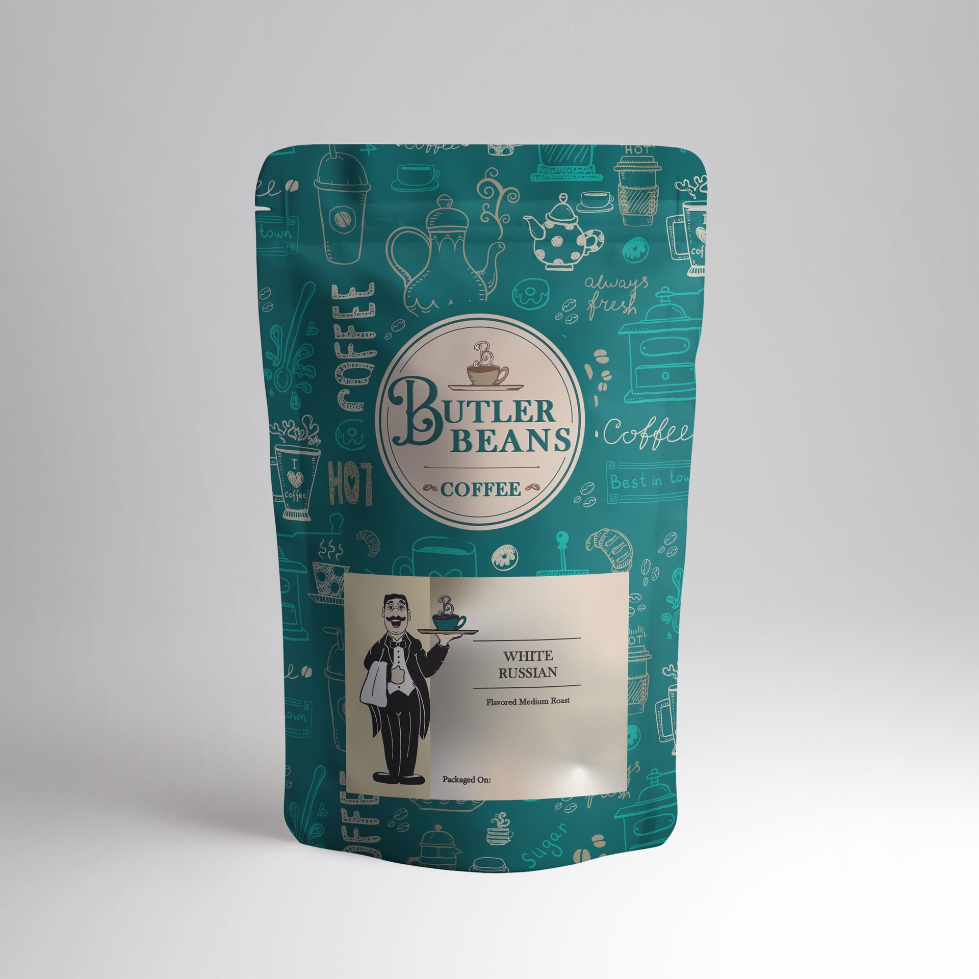 White Russian Flavored Coffee – Butler Beans Coffee